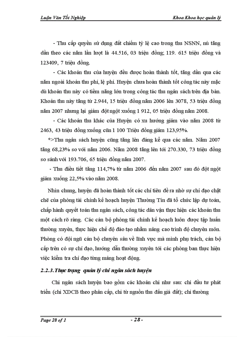image for page Một số giải pháp hoàn thiện quản lý ngân sách huyện Thường Tín trong điều kiện hiện nay 1