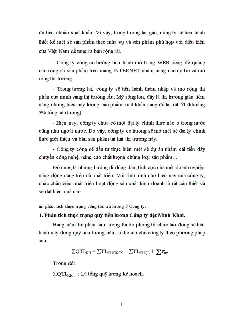 image for page Hoàn thiện các hình thức trả lương tại Công ty dệt Minh Khai Hà Nội 1