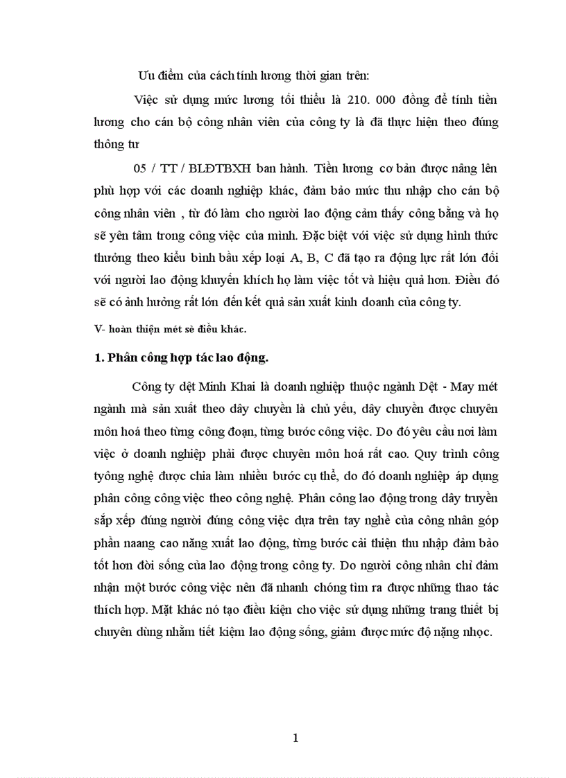 image for page Hoàn thiện các hình thức trả lương tại Công ty dệt Minh Khai Hà Nội 1