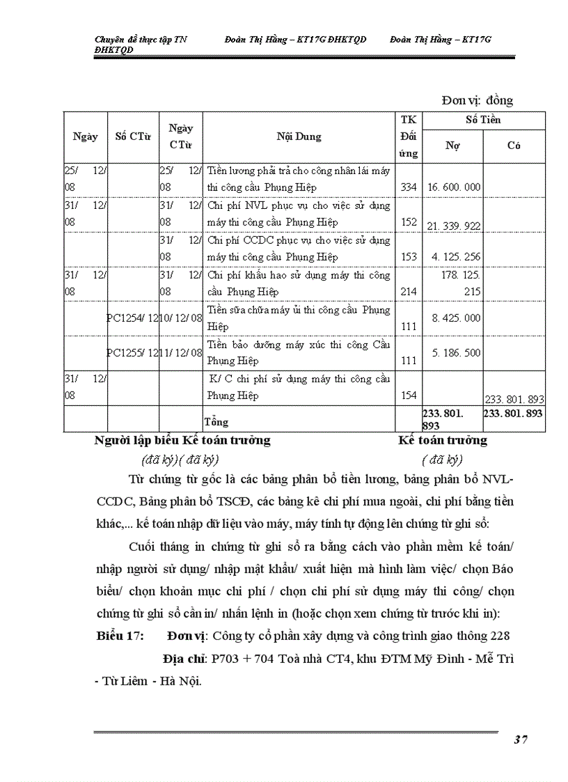 image for page Hoàn thiện công tác kế toán chi phí sản xuất và tính giá thành tại Công ty cổ phần xây dựng và công trình giao thông 228 1