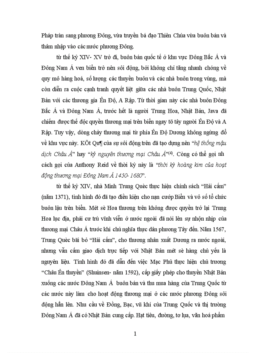 image for page Ngoại thương Trung Quốc với khu vực Đông Nam á từ thế kỷ XV đến nửa đầu thế kỷ XVII 1