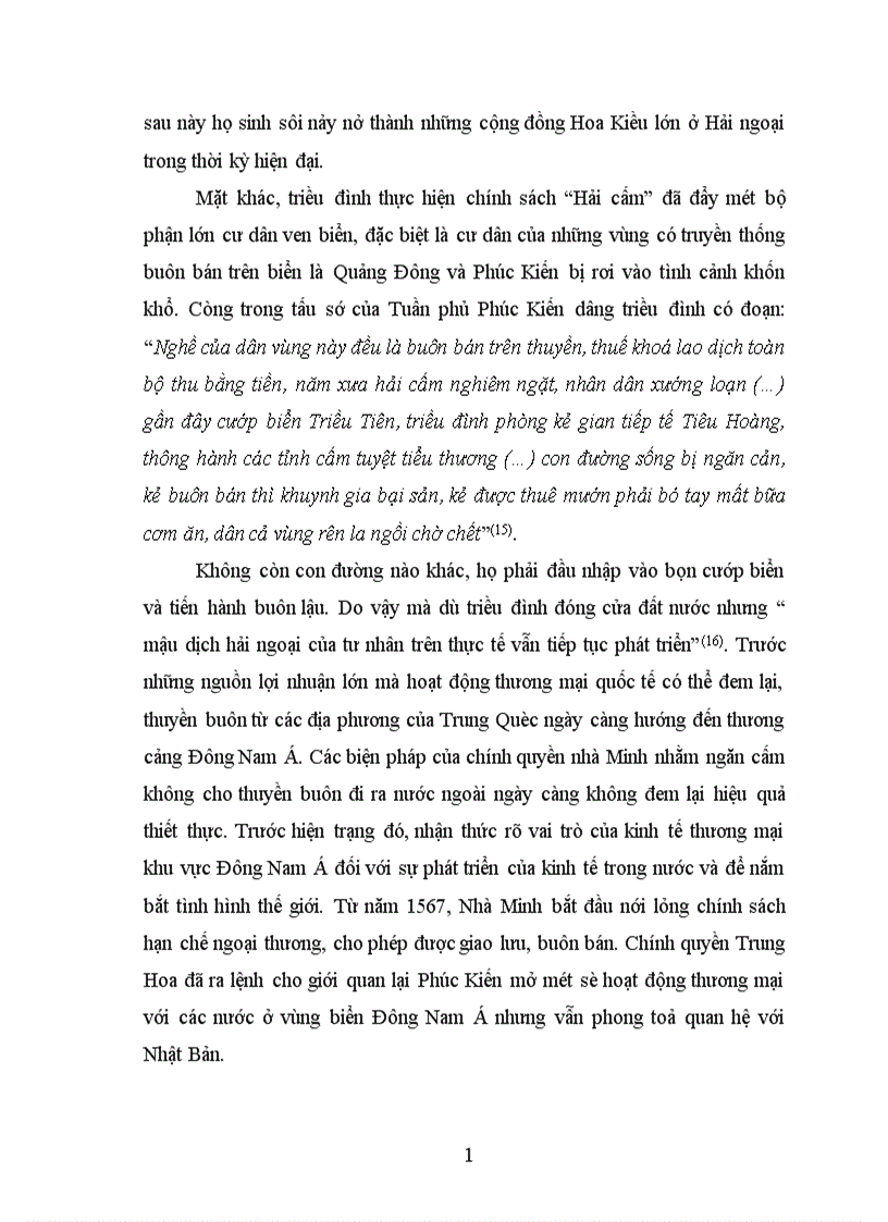 image for page Ngoại thương Trung Quốc với khu vực Đông Nam á từ thế kỷ XV đến nửa đầu thế kỷ XVII 1