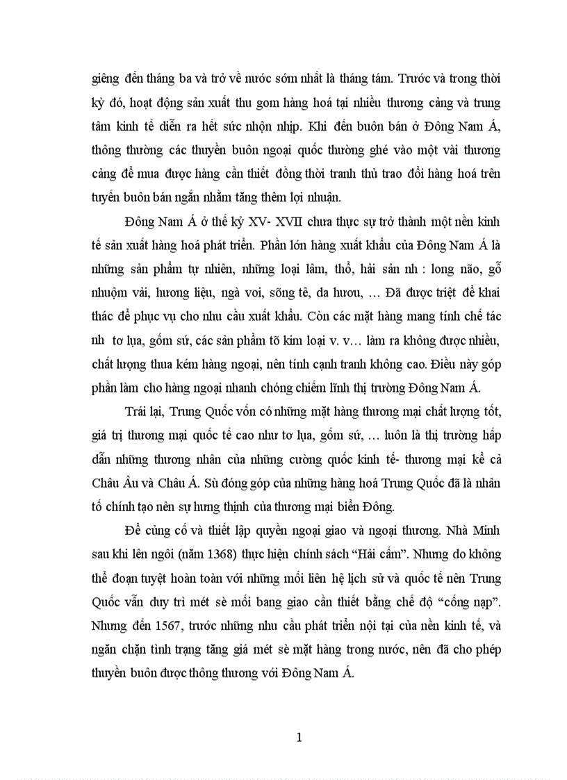 image for page Ngoại thương Trung Quốc với khu vực Đông Nam á từ thế kỷ XV đến nửa đầu thế kỷ XVII 1