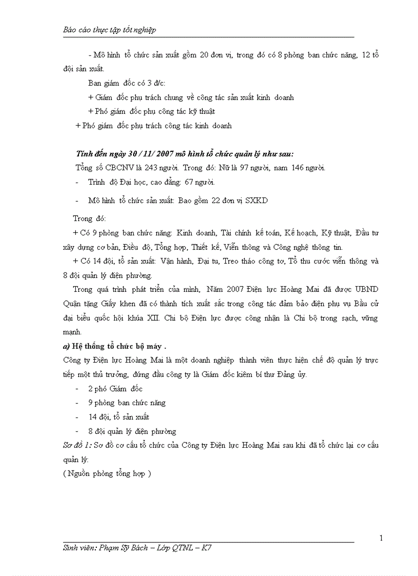 image for page Một số giải pháp nhằm tạo động lực cho người lao động tại Công ty Điện lực Hoàng Mai