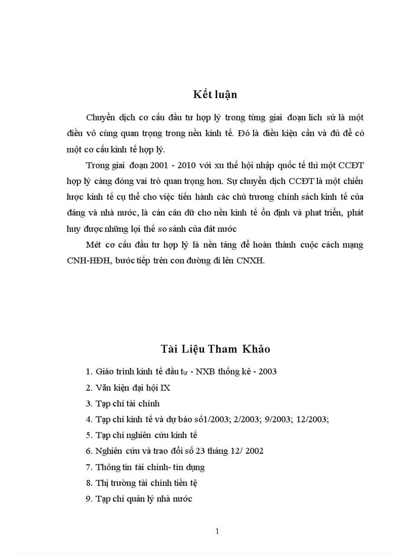 image for page Thực trạng về cơ cấu đầu tư ở Việt Nam trong thời gian qua