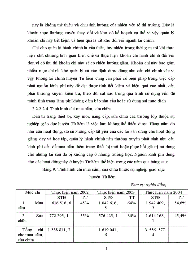 image for page Một số giải pháp nhằm nâng cao hiệu quả quản lý chi ngân sách nhà nước cho sự nghiệp giáo dục cấp Mầm non tiểu học và trung học cơ sở ở huyện Từ liêm trong điều kiện hiện nay 1