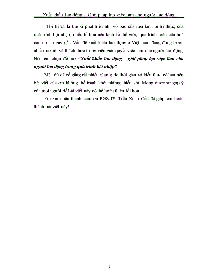 image for page Xuất khẩu lao động giải pháp tạo việc làm cho người lao động trong quá trình hội nhập 1
