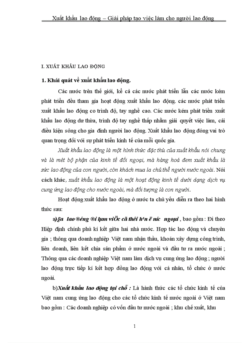image for page Xuất khẩu lao động giải pháp tạo việc làm cho người lao động trong quá trình hội nhập 1