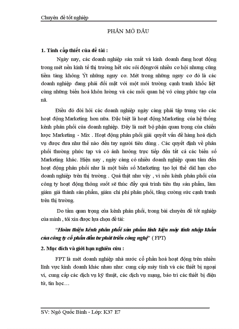 image for page Hoàn thiện kênh phân phối sản phẩm linh kiện máy tính nhập khẩu của công ty cổ phần đầu tư phát triển công nghệ 1