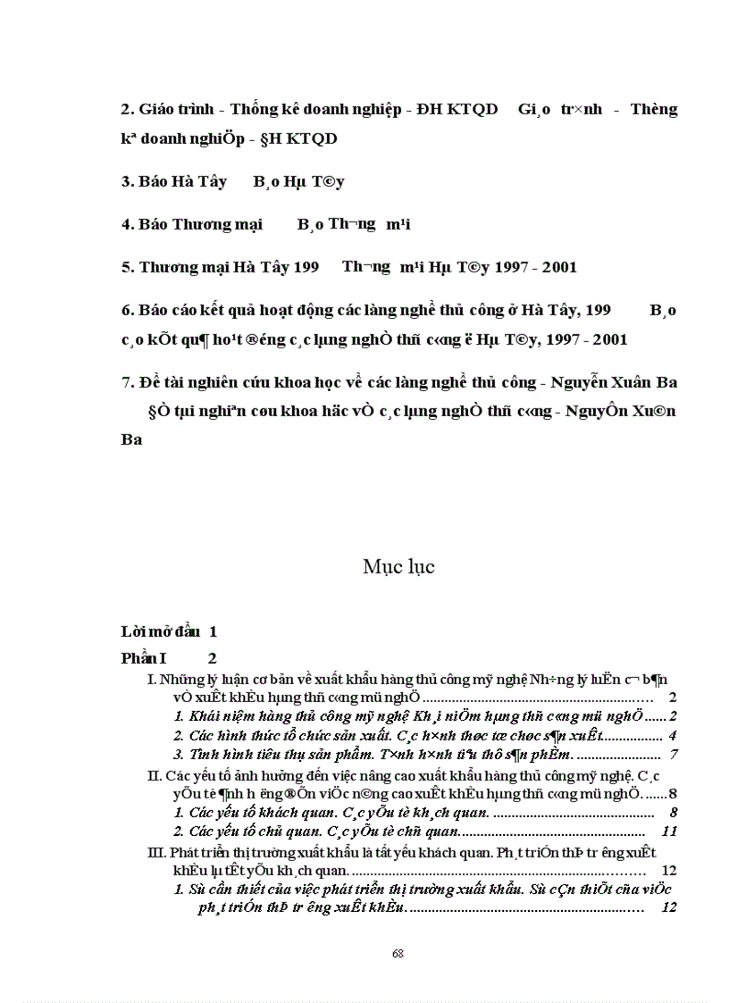image for page Nâng cao hiệu quả tiêu thụ hàng thủ công mỹ nghệ ở Hà Tây Các phương hướng và giải pháp 1