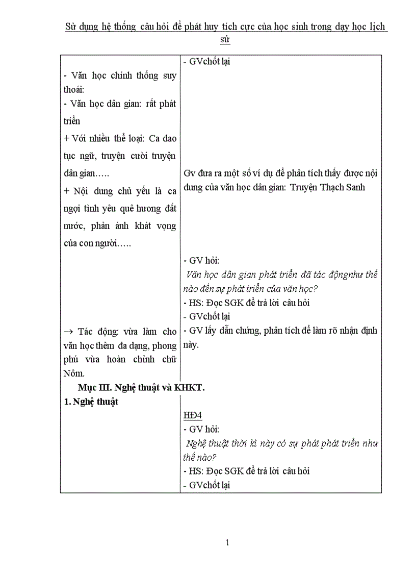 image for page Sử dụng hệ thống câu hỏi để phát huy tích cực của học sinh trong dạy học lịch sử