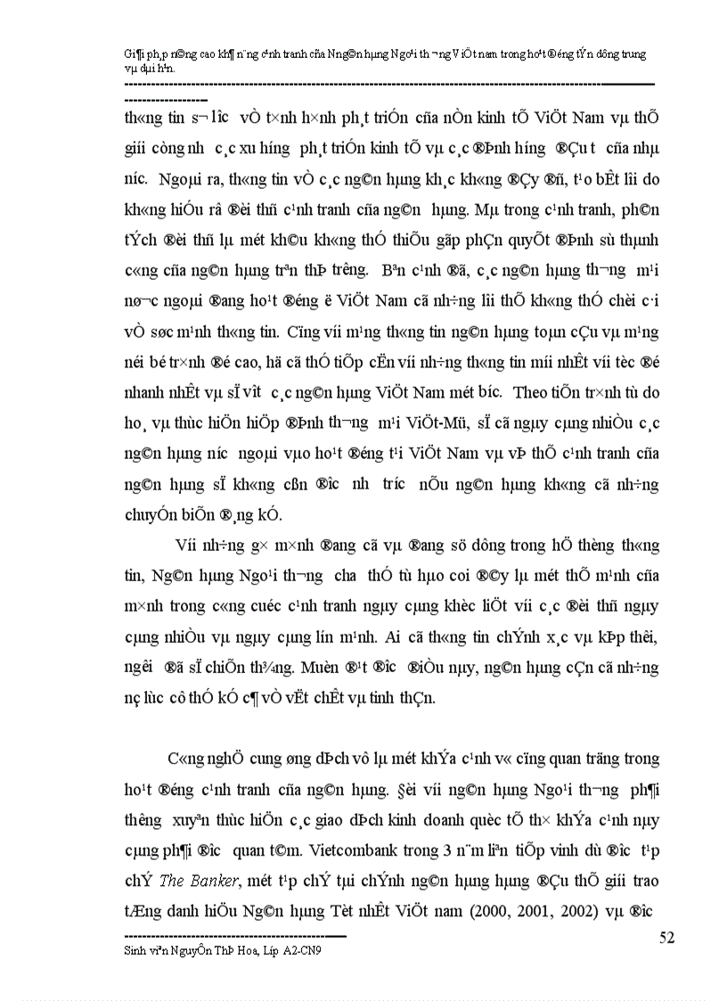 image for page Giải pháp nâng cao khả năng cạnh tranh của Ngân hàng Ngoại thương trong hoạt động tín dụng trung dài hạn