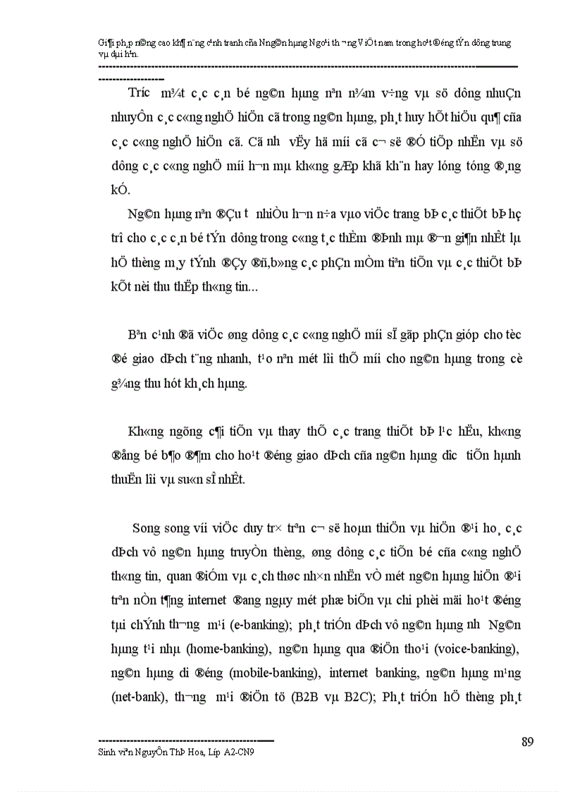 image for page Giải pháp nâng cao khả năng cạnh tranh của Ngân hàng Ngoại thương trong hoạt động tín dụng trung dài hạn