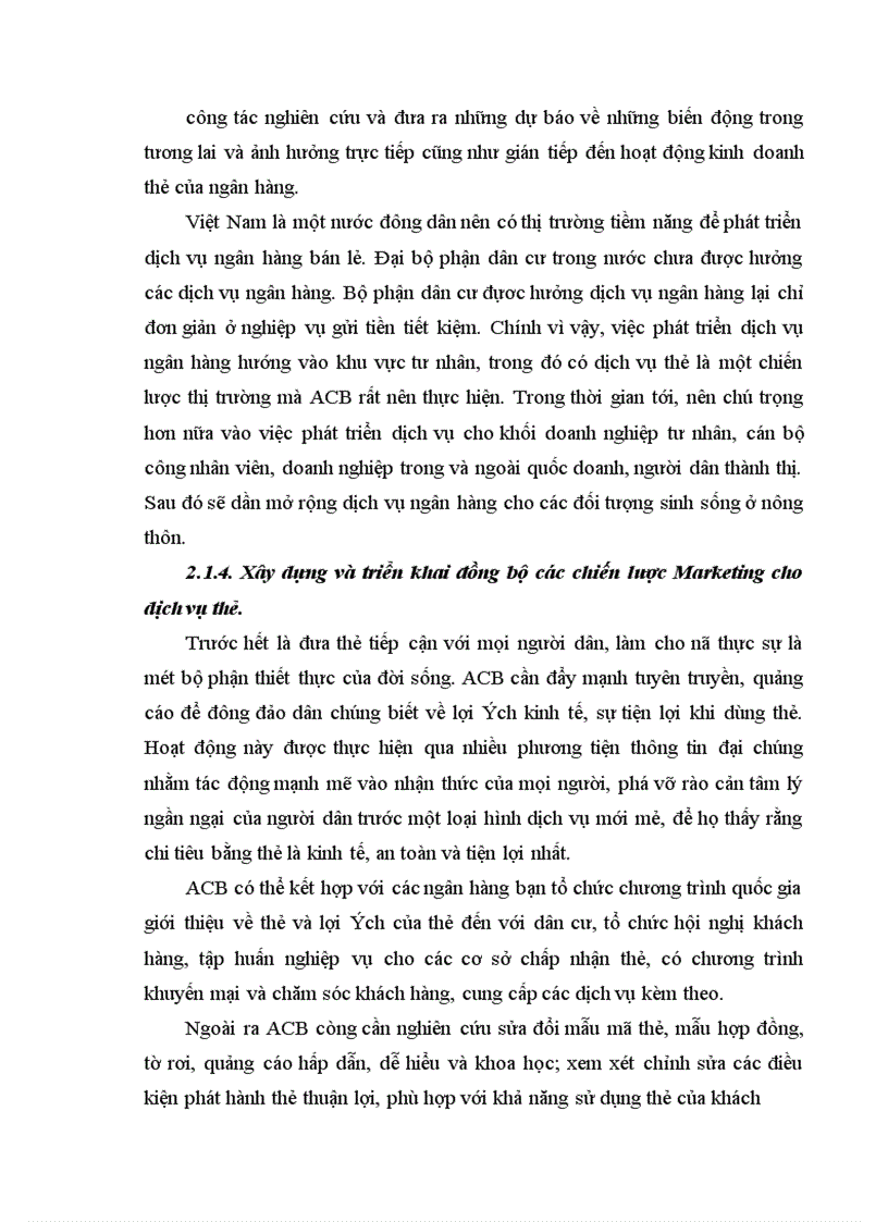 image for page Giải pháp nhằm hoàn thiện và nâng cao hoạt động phát hành thanh toán thẻ tại NHTMCP á Châu 1