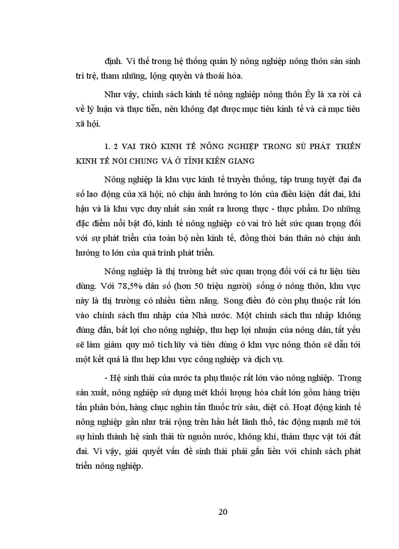 image for page Phát triển kinh tế nông nghiệp ở tỉnh Kiên Giang