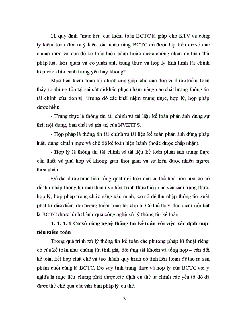 image for page Chức Năng Kiểm Toán Với Trách Nhiệm Của Kiểm Toán Viên Về Chất Lượng Báo Cáo Tài Chính 1