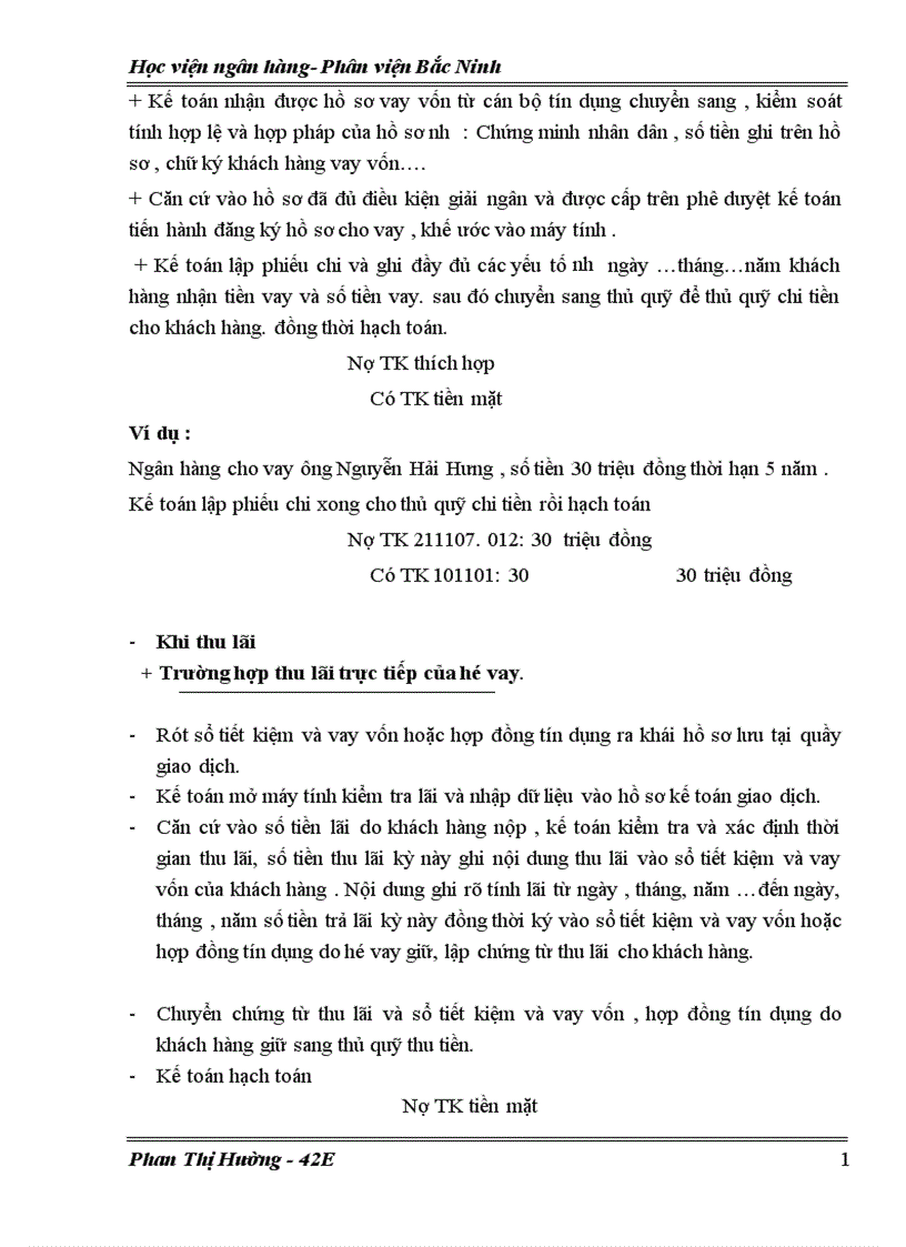 image for page Báo cáo thực tập tốt nghiệp tại NHCSXH huyện Đô Lương