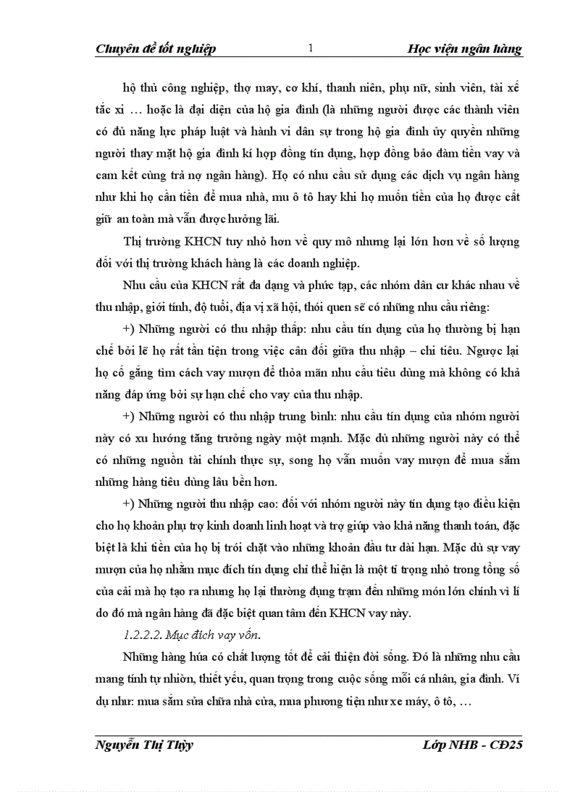 image for page Mở rộng hoạt động cho vay khách hàng cá nhân tại Ngân hàng Thương Mại Cổ Phần Công Thương Việt Nam Chi nhánh Thanh Xuân 1