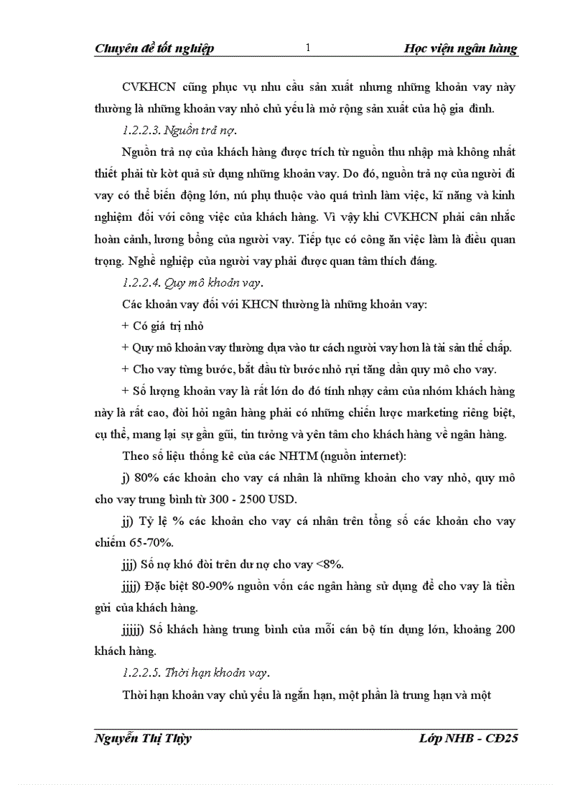 image for page Mở rộng hoạt động cho vay khách hàng cá nhân tại Ngân hàng Thương Mại Cổ Phần Công Thương Việt Nam Chi nhánh Thanh Xuân 1