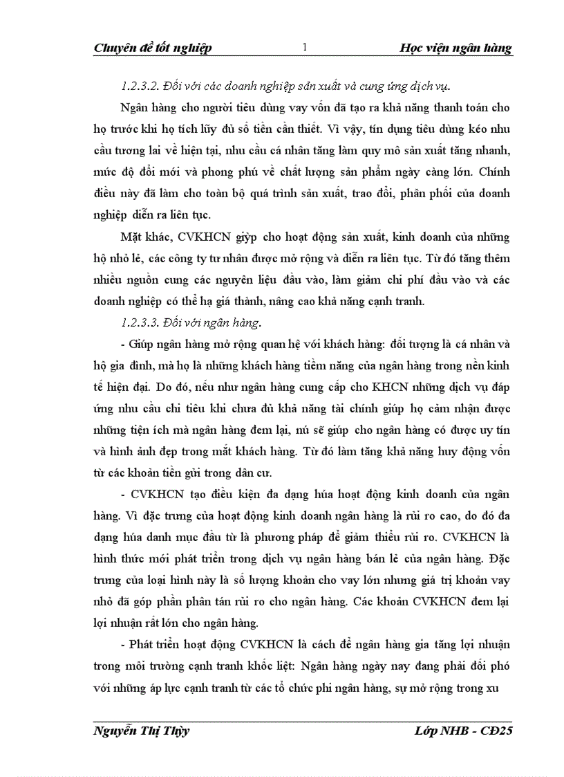 image for page Mở rộng hoạt động cho vay khách hàng cá nhân tại Ngân hàng Thương Mại Cổ Phần Công Thương Việt Nam Chi nhánh Thanh Xuân 1