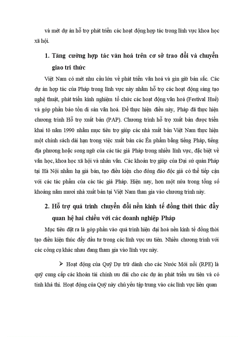 image for page Quan hệ thương mại và đầu tư Pháp Việt thực trạng và triển vọng