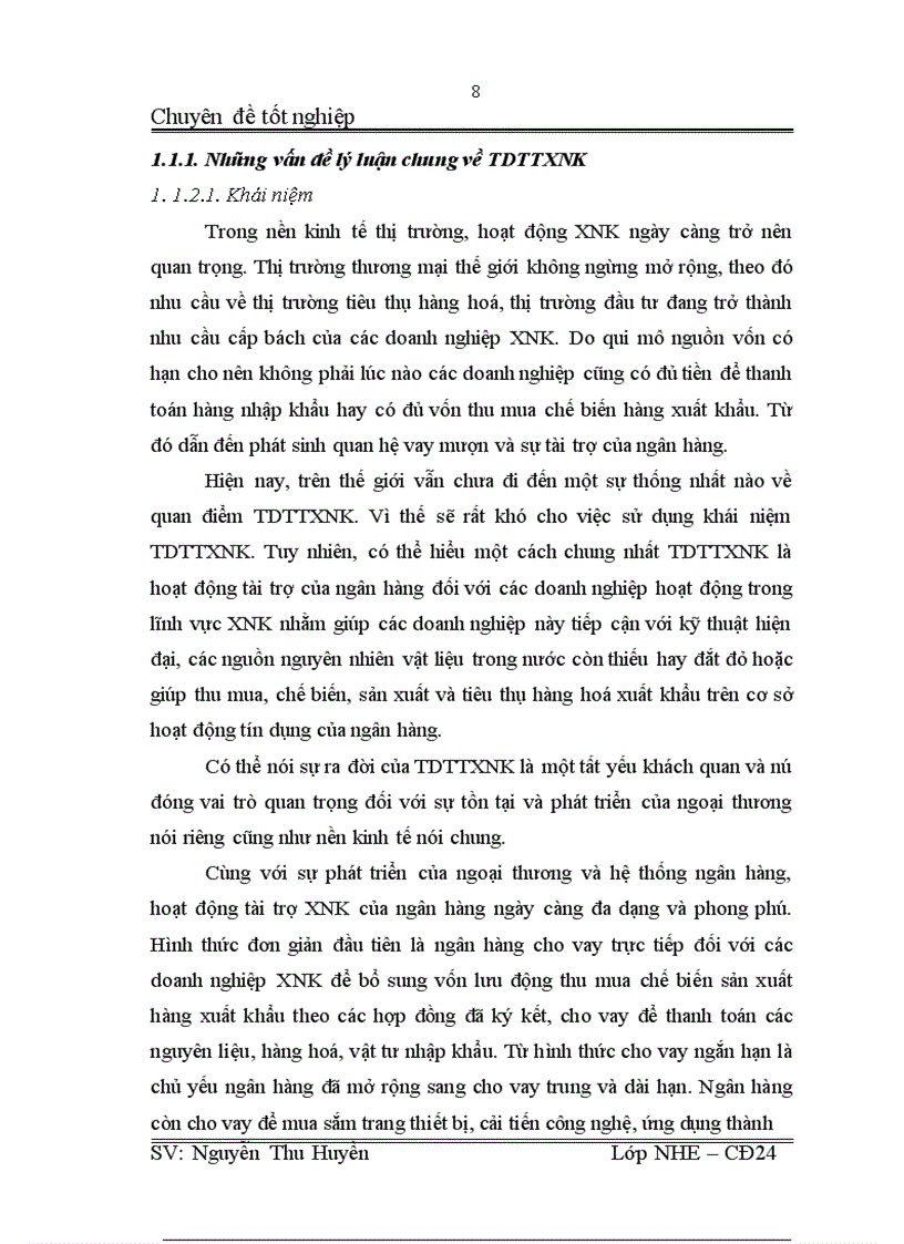 image for page Giải pháp mở rộng hoạt động tín dụng tài trợ xuất nhập khẩu tại Vietcombank chi nhánh Ba Đình 1