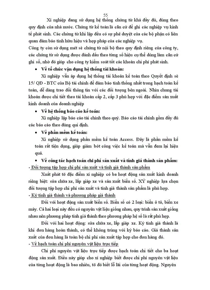 image for page Hoàn thiện kế toán chi phí sản xuất và tính giá thành sản phẩm tạ Xí nghiệp X25 Công ty cơ khí ôtô xe máy Thanh Xuâni 1