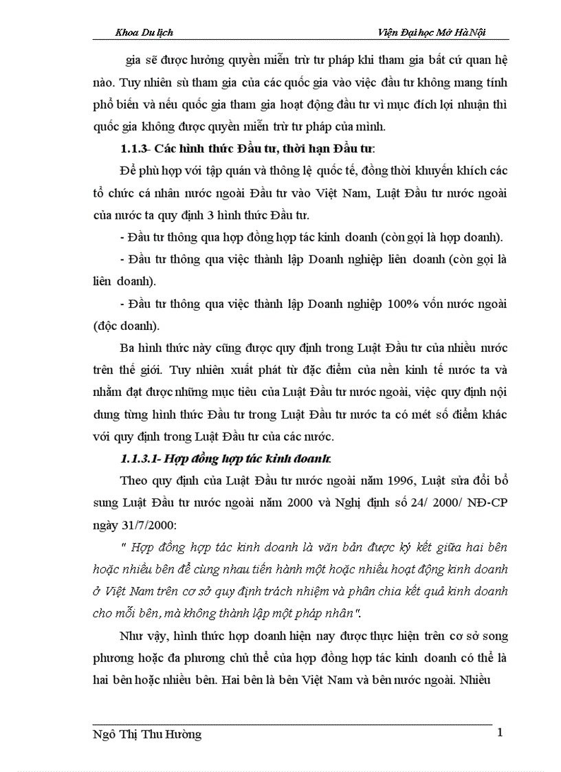 image for page Một số giải pháp để tăng cường khả năng thu hút vốn đầu tư nước ngoài góp phần phát triển Du lịch Hà Nội 1