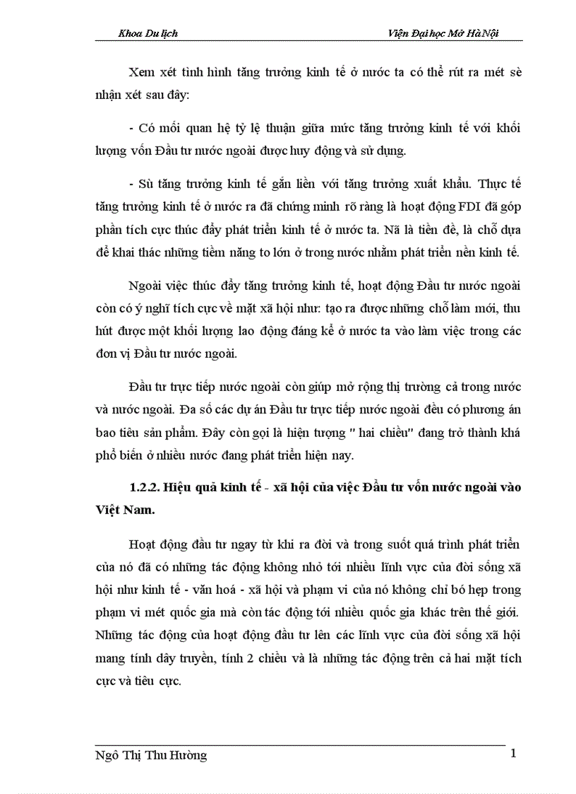 image for page Một số giải pháp để tăng cường khả năng thu hút vốn đầu tư nước ngoài góp phần phát triển Du lịch Hà Nội 1