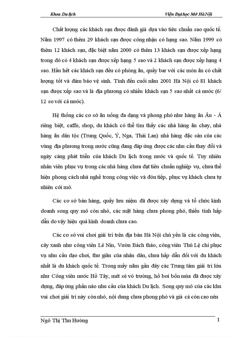 image for page Một số giải pháp để tăng cường khả năng thu hút vốn đầu tư nước ngoài góp phần phát triển Du lịch Hà Nội 1