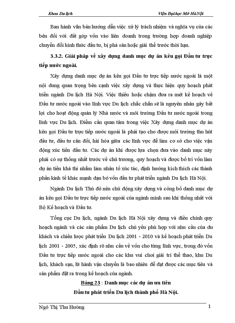 image for page Một số giải pháp để tăng cường khả năng thu hút vốn đầu tư nước ngoài góp phần phát triển Du lịch Hà Nội 1