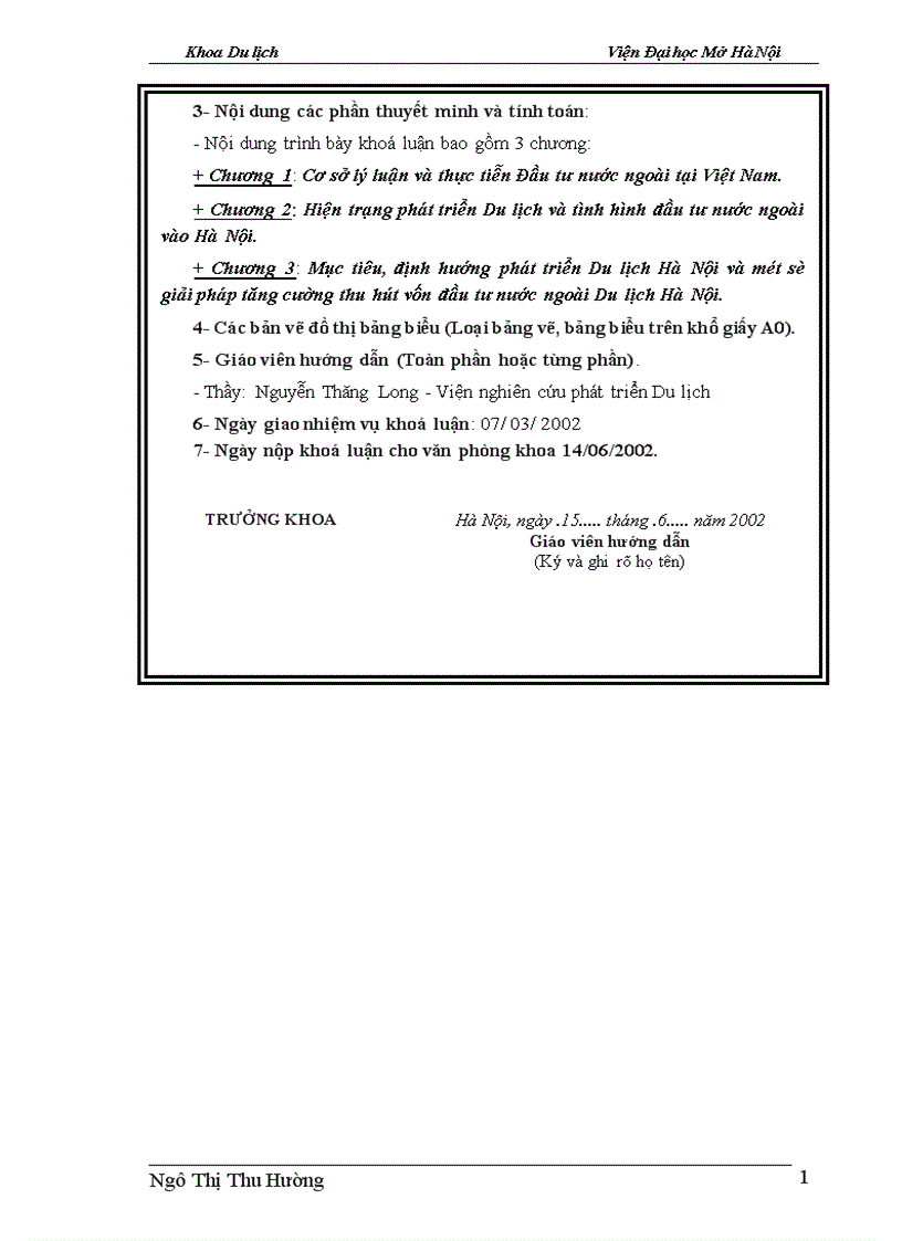 image for page Một số giải pháp để tăng cường khả năng thu hút vốn đầu tư nước ngoài góp phần phát triển Du lịch Hà Nội 1