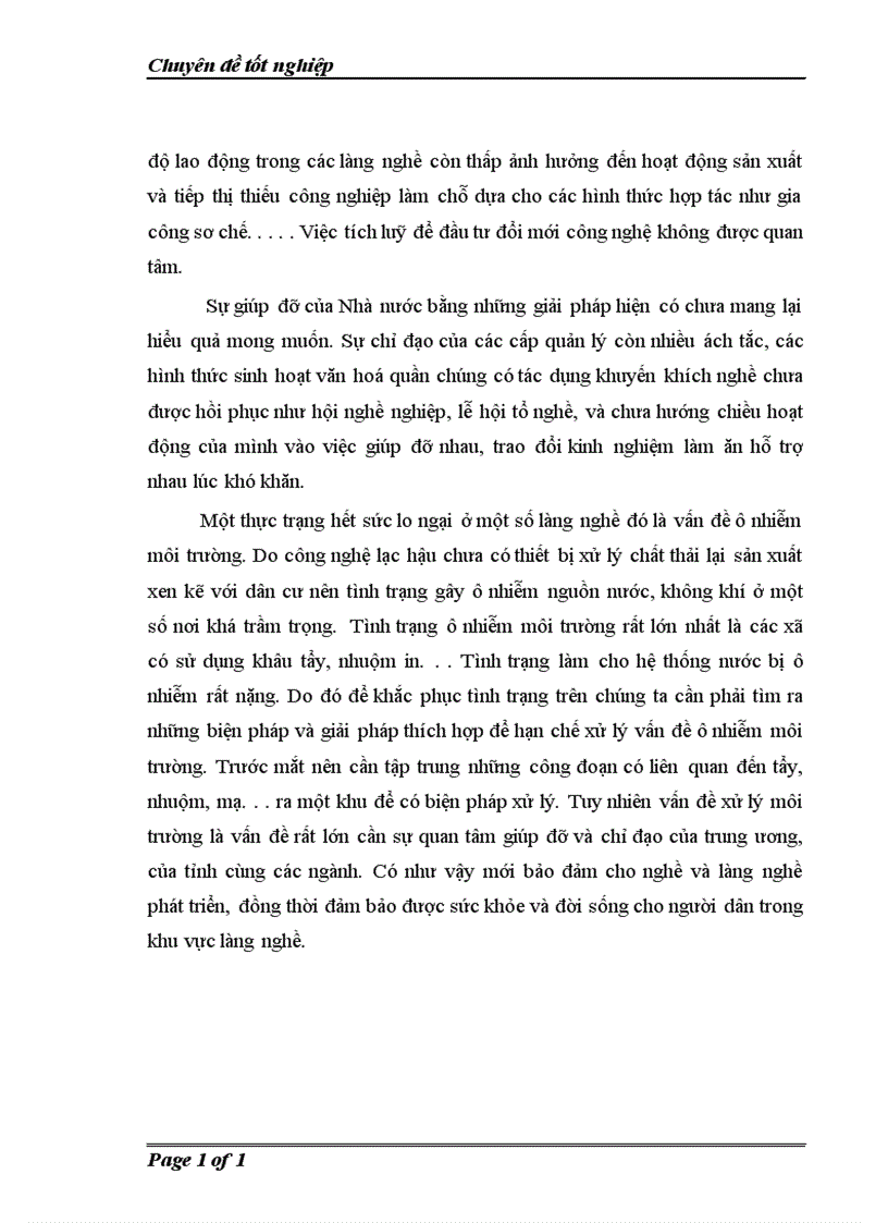 image for page Thực trạng và giải pháp chủ yếu phát triển làng nghề truyền thống ở xã Tân Triều huyện Thanh Trì Hà Nội trong thời kỳ hội nhập