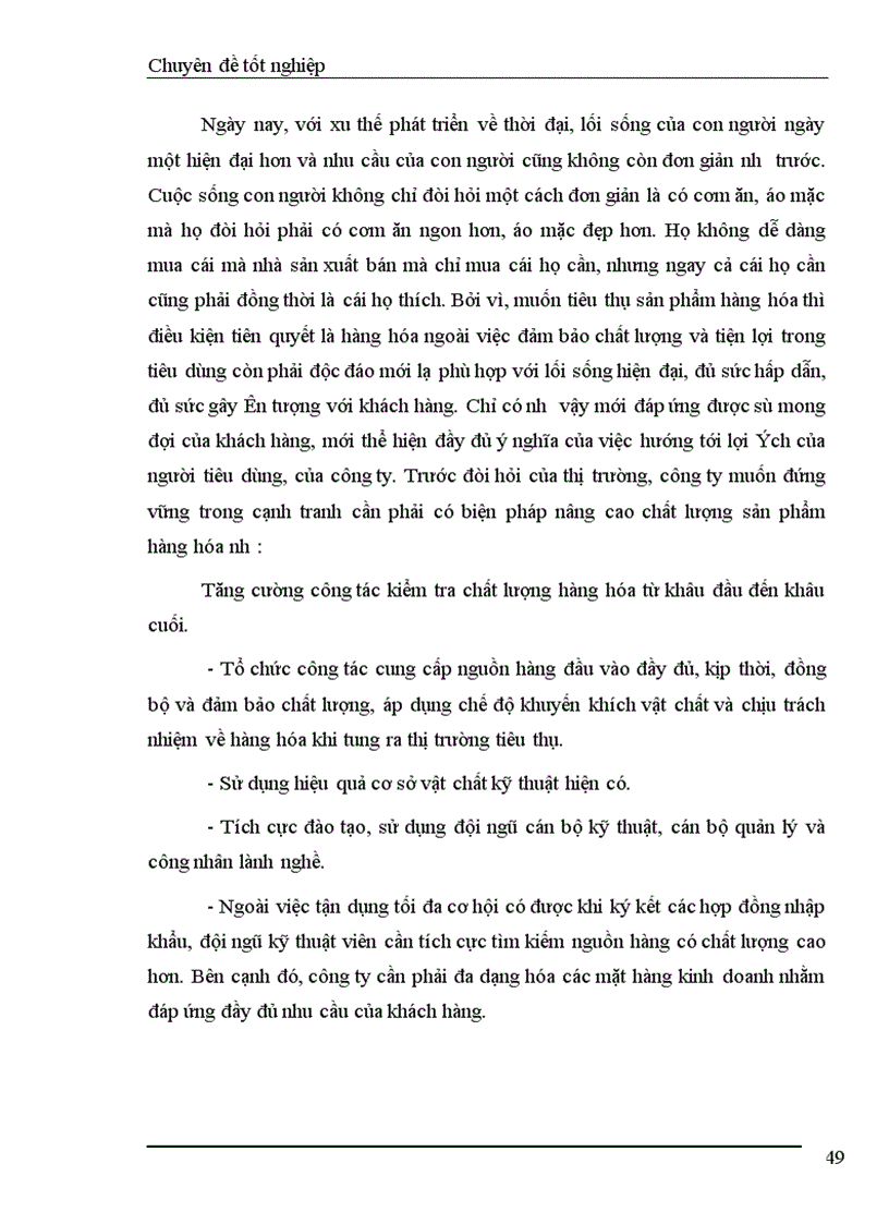 image for page Những biện pháp cơ bản góp phần duy trì và mở rộng thị trường tiêu thụ sản phẩm ở Công ty TNHH TESECO 1