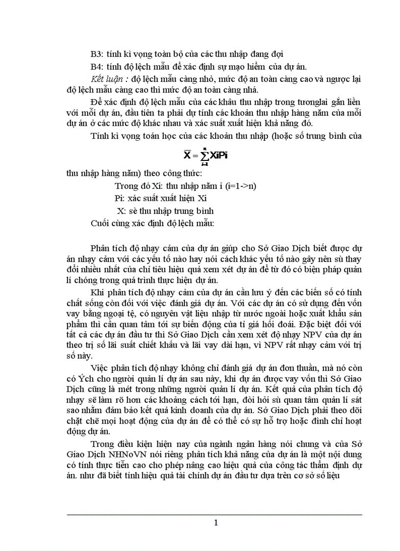 image for page Một số giải pháp nhằm nâng cao hiệu quả công tác thẩm định tài chính trong cho vay trung dài hạn tại Sở Giao Dịch NHNoVN 1