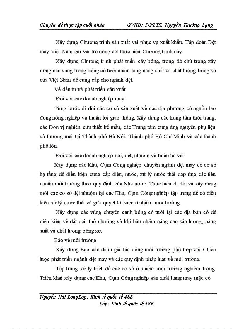 image for page Thúc đẩy xuất khẩu hàng may mặc sang thị trường Hoa Kỳ tại công ty VINATEXIMEX 1