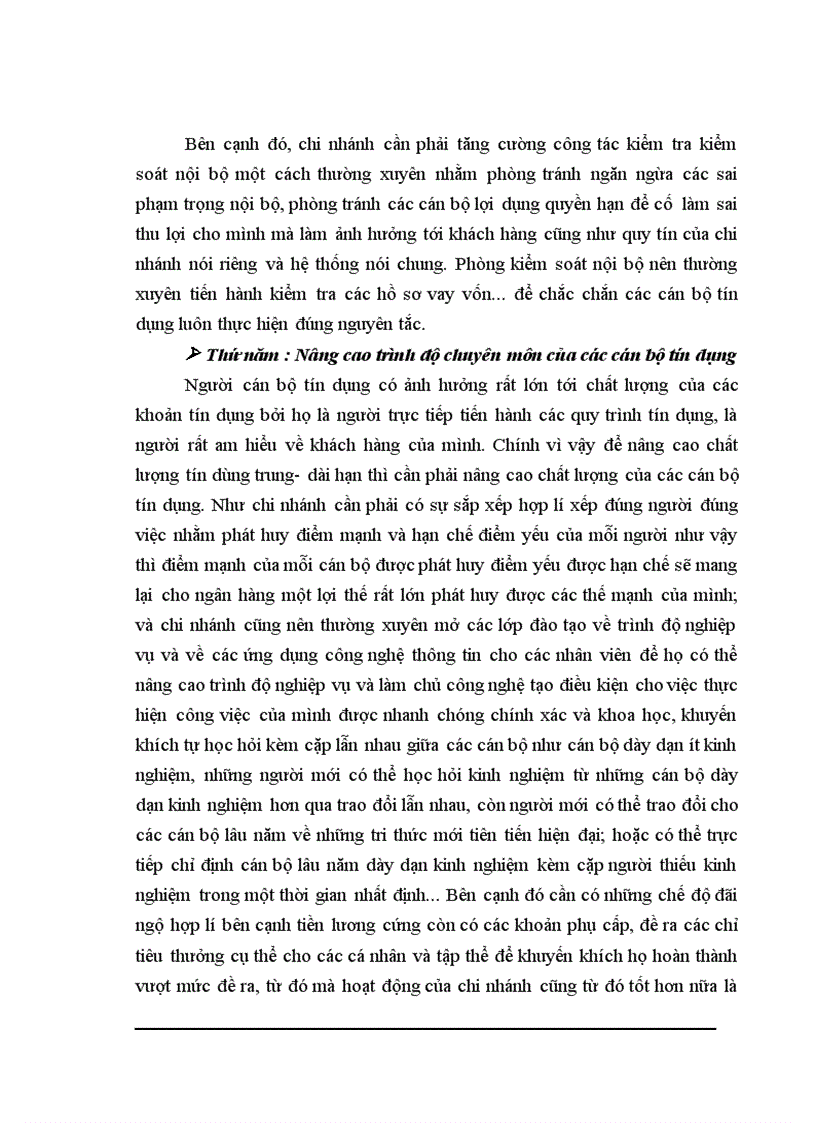 image for page Nâng cao chất lượng tín dụng trung và dài hạn tại chi nhánh Ngân Hàng No PTNT Tràng An 1
