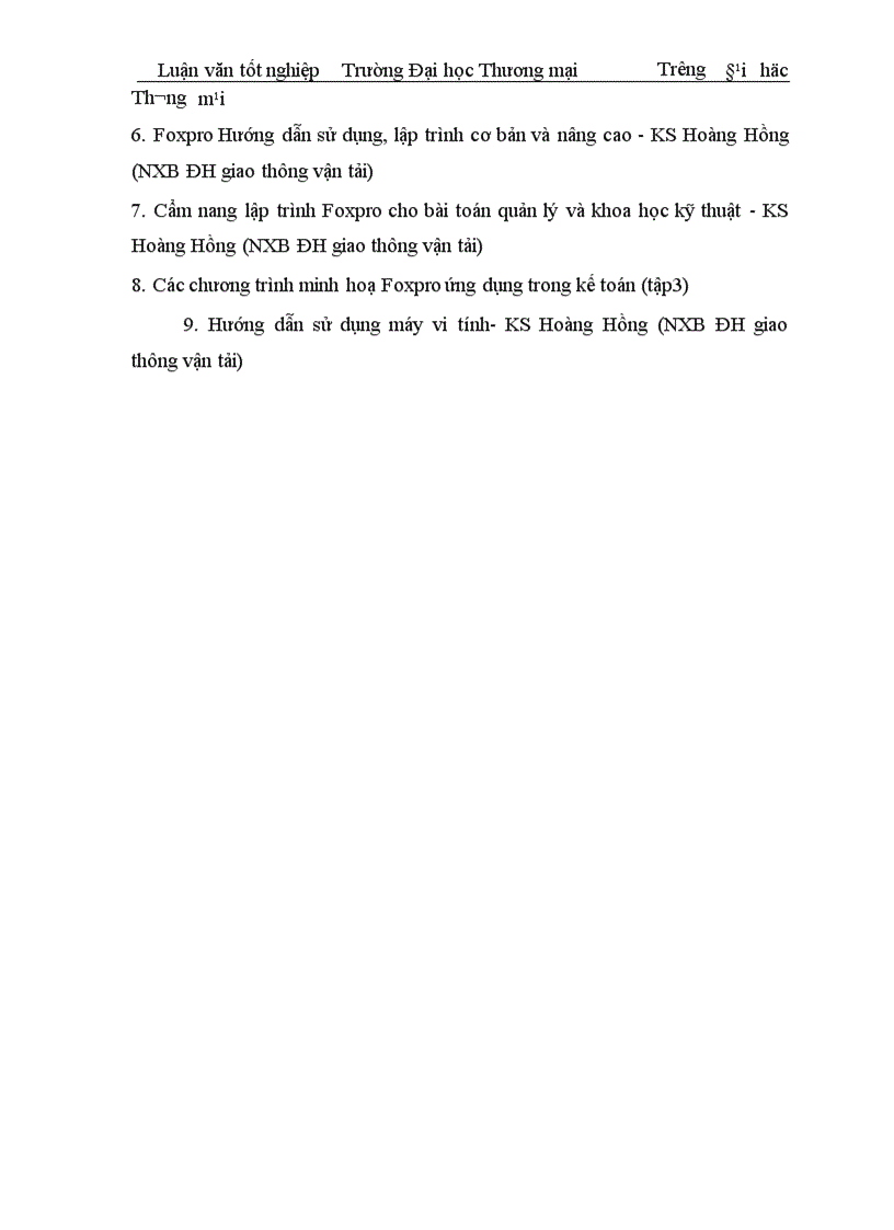 image for page Ưng dụng máy vi tính vào công tác kế toán thanh toán với người cung cấp và khách hàng tại công ty Dịch vụ Du lịch và Thương Mại TST