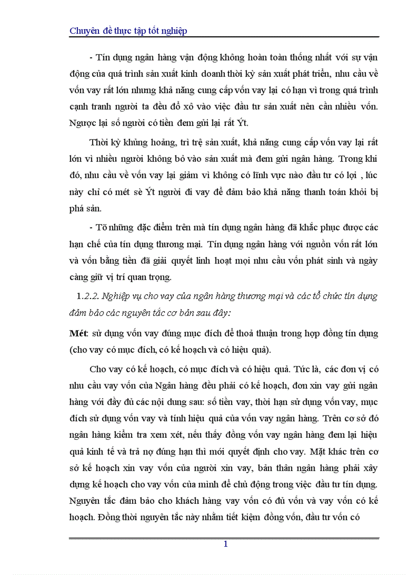 image for page Hoàn thiện nghiệp vụ cho vay của Sở giao dịch I Ngân hàng Công thương Việt Nam 1