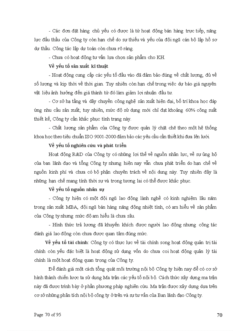 image for page Xây dựng chiến lược kinh doanh cho Công ty Cổ phần chế tạo biến thế và vật liệu điện Hà Nội giai đoạn 2009 2015