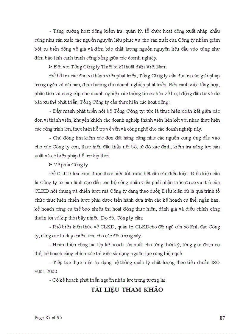 image for page Xây dựng chiến lược kinh doanh cho Công ty Cổ phần chế tạo biến thế và vật liệu điện Hà Nội giai đoạn 2009 2015