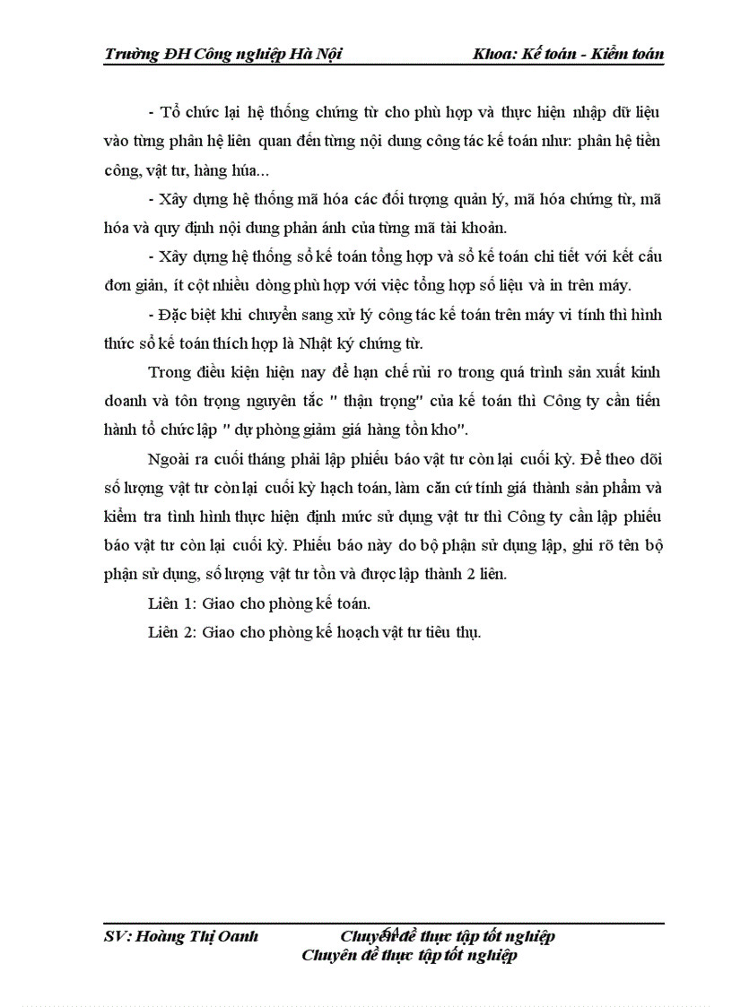 image for page Hoàn thiện công tác kế toán Nguyên vật liệu công cụ dụng cụ tại Công ty Cổ phần máy và Thiết bị thủy lực Thành Công 1