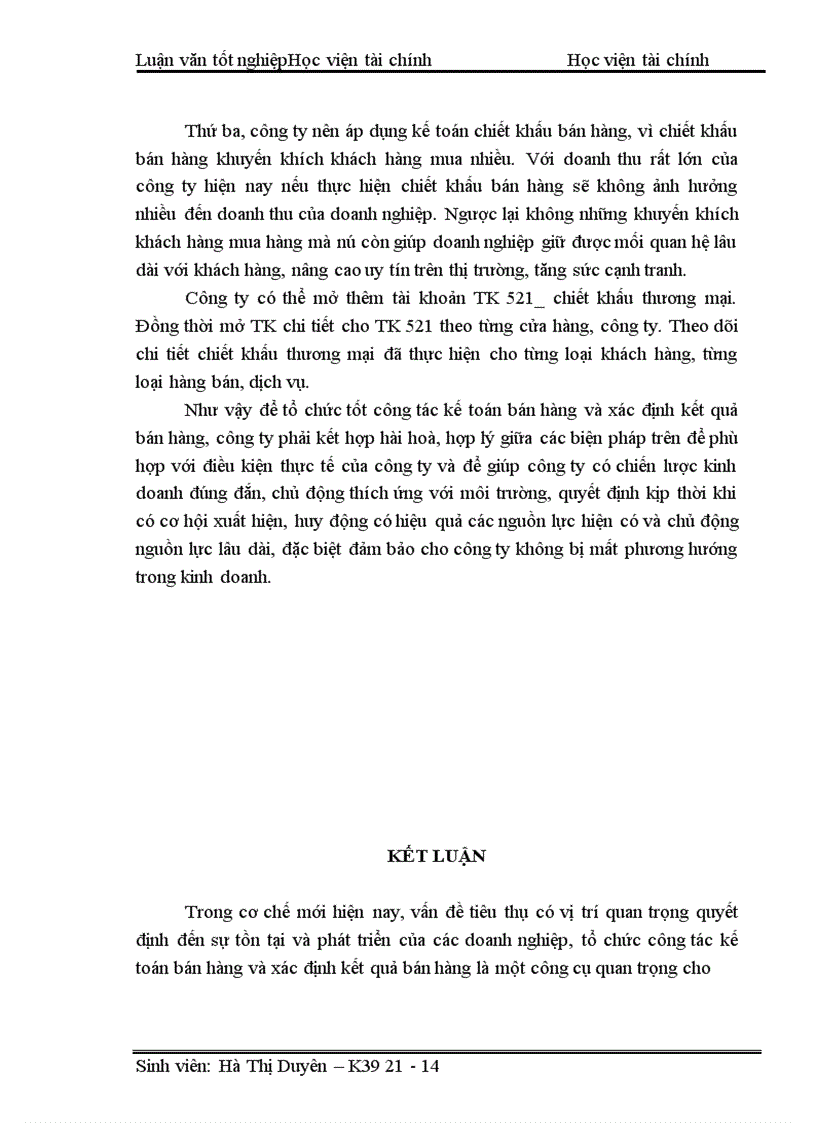 image for page Một số ý kiến nhằm hoàn thiện công tác kế toán bán hàng và xác định kết quả bán hàng ở công ty Thương mại Thuốc lá
