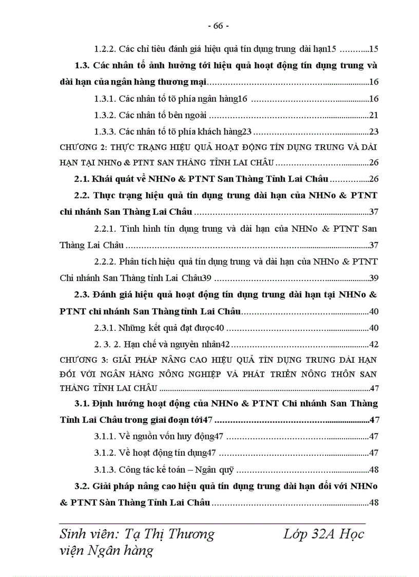 image for page Giải pháp nâng cao hiệu quả tín dụng trung và dài hạn tại NHNo PTNT San thàng Tỉnh Lai Châu 1
