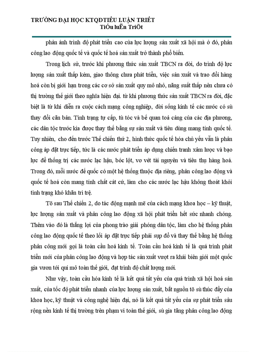 image for page Việt Nam trong xu thế hội nhập và phát triển dưới con mắt triết học 1