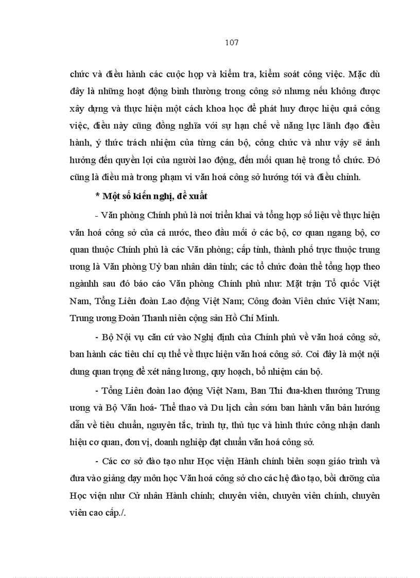 image for page Thực hiện Quy chế văn hoá công sở tại các cơ quan hành chính nhà nước