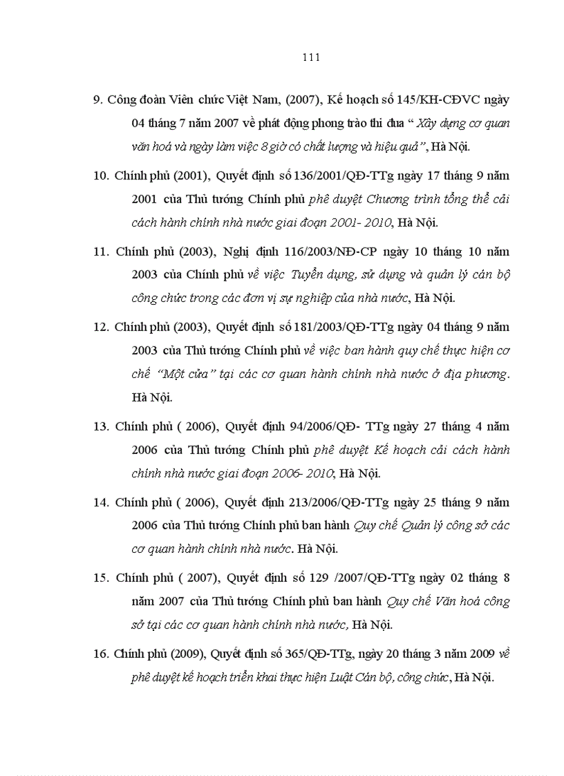 image for page Thực hiện Quy chế văn hoá công sở tại các cơ quan hành chính nhà nước