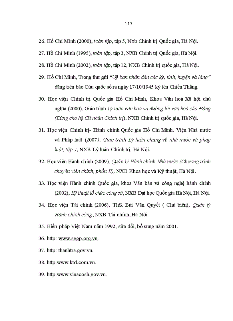 image for page Thực hiện Quy chế văn hoá công sở tại các cơ quan hành chính nhà nước