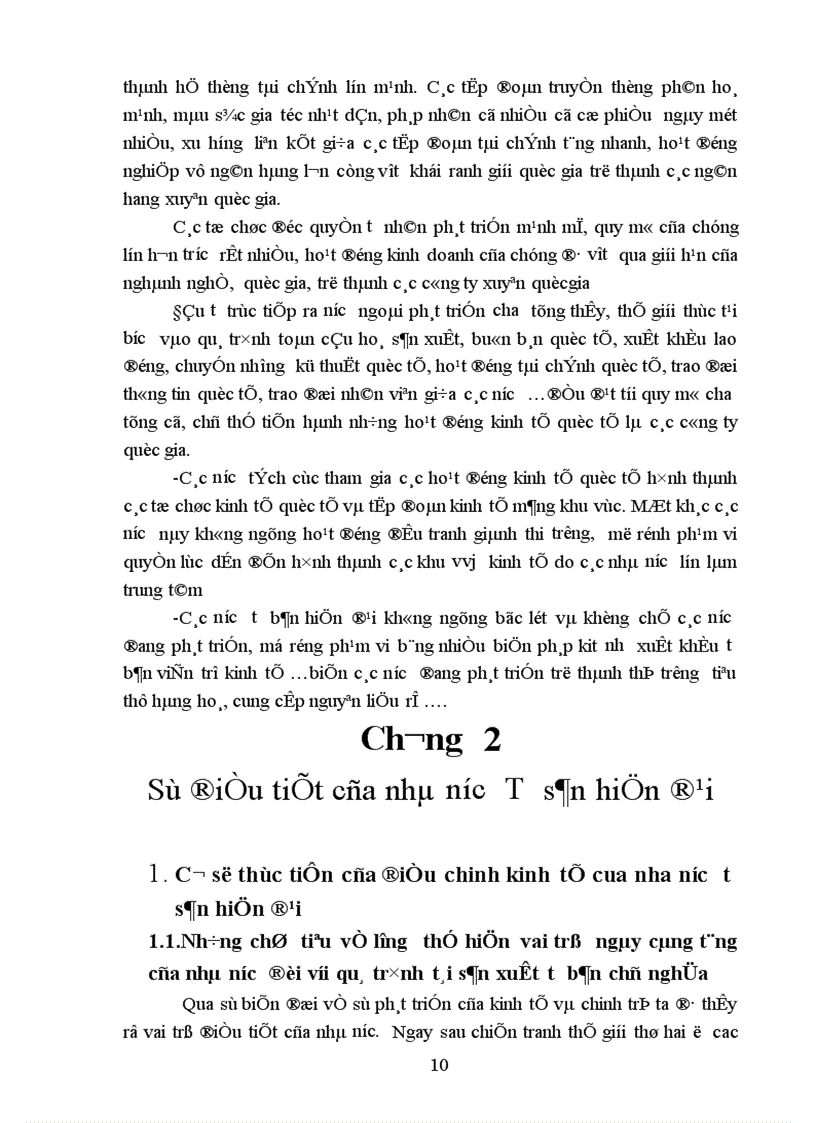 image for page Sự điều tiết kinh tế của nhà nước tư sản hiện đại 1