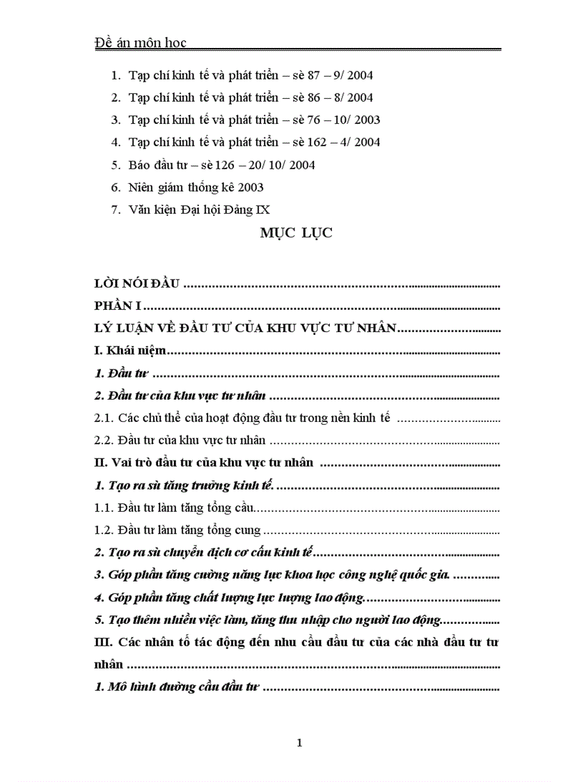 image for page Vai trò đầu tư khu vực kinh tế tư nhân và một số giải pháp khuyến khích đầu tư ở khu vực này trong thời gian tới 1